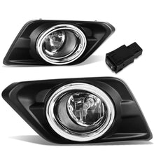 Load image into Gallery viewer, 2014-2016 Nissan Rogue Fog Lights with Switch &amp; Bezel - Chrome/Clear