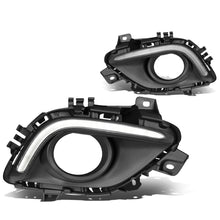 Load image into Gallery viewer, 2014-2016 Mazda 6 Fog Light Cover with DRL Strip - Black/Chrome
