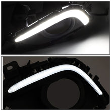 Load image into Gallery viewer, 2014-2016 Mazda 6 Fog Light Cover with DRL Strip - Black/Chrome