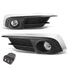 Load image into Gallery viewer, 2016 Honda Civic Fog Lights with Switch and Bezel - Chrome/Clear