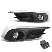 Load image into Gallery viewer, 2016 Honda Civic Fog Lights with Switch and Bezel - Chrome/Clear