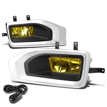 Load image into Gallery viewer, 2015-2018 GMC Yukon Fog Lights with Switch &amp; Bezel - Amber 5202 Bulb