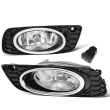 Load image into Gallery viewer, 2012 Honda Civic 4-Door Sedan Fog Lights with Switch Chrome Bezel H11