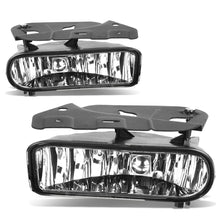 Load image into Gallery viewer, 2002-2006 Cadillac Escalade Bolt-On Fog Lights Chrome Clear 899 Bulb