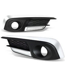 Load image into Gallery viewer, 2016-2018 Honda Civic Fog Light Cover with Chrome Trim - Clear