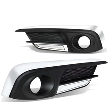 Load image into Gallery viewer, 2016-2018 Honda Civic Fog Light Cover with Chrome Trim - Clear