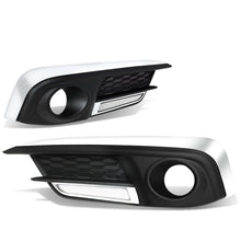 Load image into Gallery viewer, 2016-2018 Honda Civic Fog Light Cover with Chrome Trim - Clear