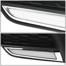 Load image into Gallery viewer, 2016-2018 Honda Civic Fog Light Cover with Chrome Trim - Clear