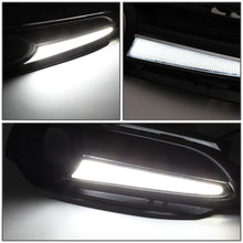 Load image into Gallery viewer, 2016-2018 Honda HR-V Fog Light Cover with DRL Strip - Black/Clear