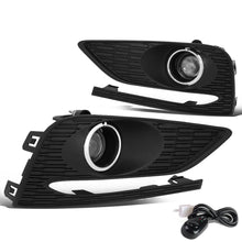 Load image into Gallery viewer, 2016-2018 Chevrolet Cruze Fog Lights with Switch &amp; Bezel Chrome/Clear