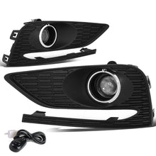 Load image into Gallery viewer, 2016-2018 Chevrolet Cruze Fog Lights with Switch &amp; Bezel Chrome/Clear