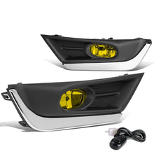 Load image into Gallery viewer, 2017-2018 Honda CR-V Fog Lights with Chrome Trim Bezel - Amber
