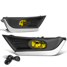 Load image into Gallery viewer, 2017-2018 Honda CR-V Fog Lights with Chrome Trim Bezel - Amber