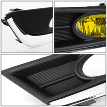 Load image into Gallery viewer, 2017-2018 Honda CR-V Fog Lights with Chrome Trim Bezel - Amber