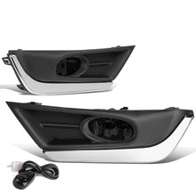 Load image into Gallery viewer, 2017-2018 Honda CR-V Fog Lights with Chrome Trim Bezel - Smoke