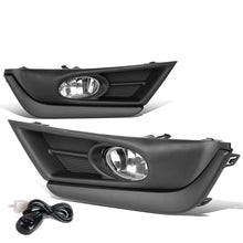 Load image into Gallery viewer, 2017-2018 Honda CR-V Fog Lights w/ Black Trim Bezel Chrome Clear