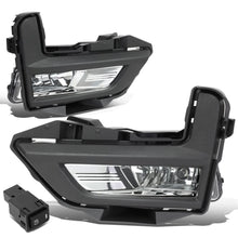 Load image into Gallery viewer, 17-18 Nissan Rogue Fog Lights with Black Bezel Chrome Clear