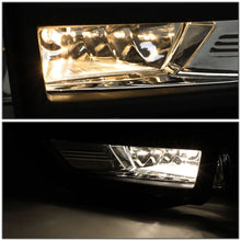 Load image into Gallery viewer, 17-18 Nissan Rogue Fog Lights with Black Bezel Chrome Clear