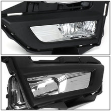 Load image into Gallery viewer, 17-18 Nissan Rogue Fog Lights with Black Bezel Chrome Clear