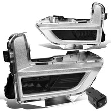 Load image into Gallery viewer, 2017-2018 Nissan Rogue Smoke Fog Lights with Chrome Bezel