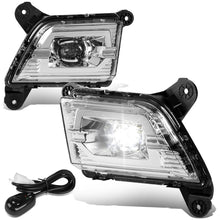 Load image into Gallery viewer, 2019-2020 Chevrolet Silverado 1500 LED Fog Lights with Switch Chrome