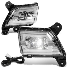 Load image into Gallery viewer, 2019-2020 Chevrolet Silverado 1500 LED Fog Lights with Switch Chrome