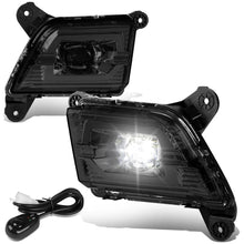 Load image into Gallery viewer, 2019-2020 Chevrolet Silverado 1500 LED Fog Lights with Switch - Smoke
