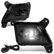 Load image into Gallery viewer, 2019-2020 Chevrolet Silverado 1500 LED Fog Lights with Switch - Smoke