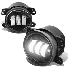 Load image into Gallery viewer, 11-18 Dodge Charger Journey Jeep Cherokee LED Projector Fog Lights Chrome