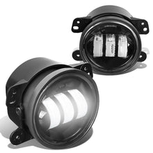 Load image into Gallery viewer, 11-18 Dodge Charger Journey Jeep Cherokee LED Projector Fog Lights Chrome