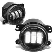 Load image into Gallery viewer, 11-18 Dodge Charger Journey Jeep Cherokee LED Projector Fog Lights Chrome