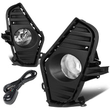 Load image into Gallery viewer, 2019-2020 Toyota RAV4 Fog Lights with Switch Black Bezel Chrome