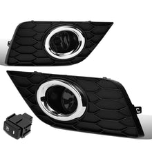 Load image into Gallery viewer, 2016-2019 Nissan Sentra Fog Lights with Switch - Smoke Black Bezel