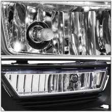 Load image into Gallery viewer, 2013-2015 Honda Accord Sedan Fog Lights with Switch - Chrome/Clear