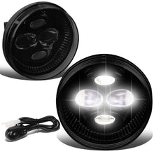 Load image into Gallery viewer, 07-14 GMC Sierra 2500HD 3500HD / 07-13 Sierra 1500 LED Smoked Fog Lights