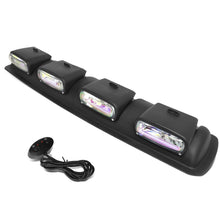 Load image into Gallery viewer, Universal 38" Neo Chrome Roof Mounted Fog Lights w/ Switch &amp; Wiring