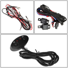 Load image into Gallery viewer, Universal 38" Roof Mounted Fog Lights with 24 LED &amp; H3 Bulb Blue