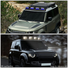 Load image into Gallery viewer, Universal 38" Roof Mounted Fog Lights with 24 LED &amp; H3 Bulb Blue