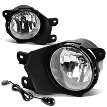 Load image into Gallery viewer, 08-17 Toyota Sequoia Fog Lights with Switch H10 Bulb Chrome Clear