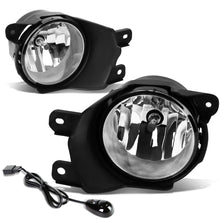 Load image into Gallery viewer, 08-17 Toyota Sequoia Fog Lights with Switch H10 Bulb Chrome Clear