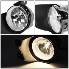 Load image into Gallery viewer, 08-17 Toyota Sequoia Fog Lights with Switch H10 Bulb Chrome Clear