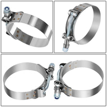 Load image into Gallery viewer, Universal Intercooler Piping Kit 8pc 2.50" Aluminum Steel Silicone