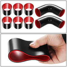Load image into Gallery viewer, Universal 3.0" Aluminum Intercooler Piping Kit - 8 Piece Set