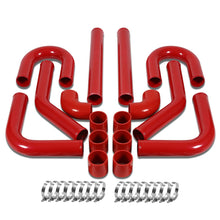 Load image into Gallery viewer, Universal 2.50" Aluminum Intercooler Piping Kit - 8 Piece w/ Hoses