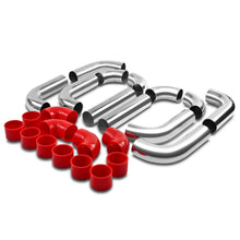 Load image into Gallery viewer, Universal Intercooler Piping Kit 14PC Aluminum 2.50" with Clamps