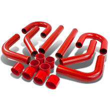 Load image into Gallery viewer, Universal Intercooler Piping Kit - Aluminum 2.75" 8PC Red