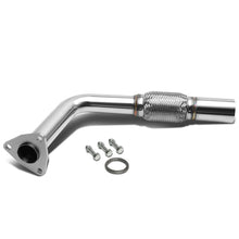 Load image into Gallery viewer, 97-01 Toyota Flex Pipe 2.00" IN / 2.50" OUT 3-Bolt Flange+O2 Port