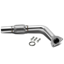 Load image into Gallery viewer, 97-01 Toyota Flex Pipe 2.00" IN / 2.50" OUT 3-Bolt Flange+O2 Port