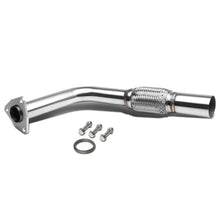 Load image into Gallery viewer, 97-01 Toyota Flex Pipe 2.00" IN / 2.50" OUT 3-Bolt Flange+O2 Port