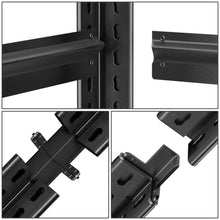 Load image into Gallery viewer, 35.4" W x 15.7" D x 72" H Steel Garage Shelves Powdercoated Black